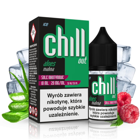 CHILL OUT SALT ALOES MALINA ICE 20MG 10ML