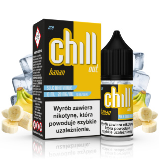 CHILL OUT SALT BANAN ICE 20MG 10ML