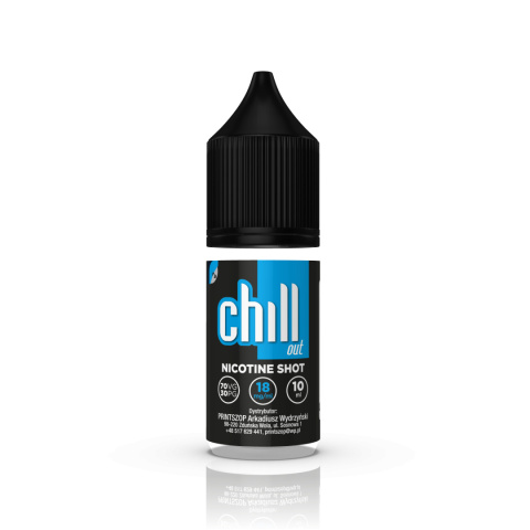 CHILL OUT SHOT NIKOTYNOWY 70VG/30PG 18 MG 10 ML