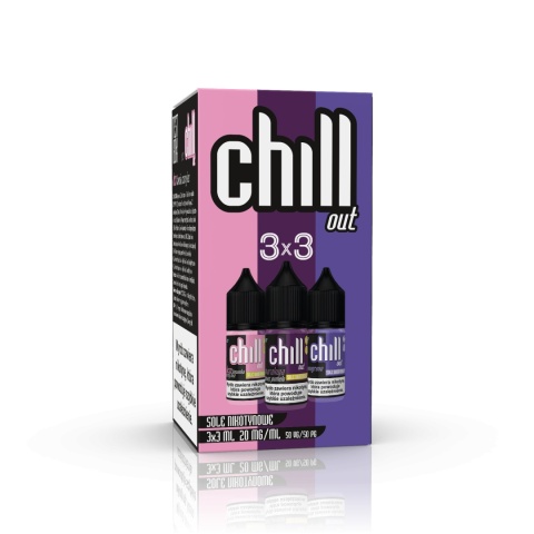 CHILL OUT TEST BOX 3X3 ml 20 mg/ml - MIX 1