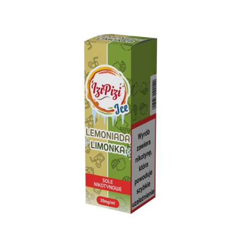 IZI PIZI SALT 10 ML - LEMONIADA LIMONKA ICE 20 MG