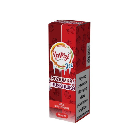 IZI PIZI SALT 10 ML - POZIOMKA TRUSKAWKA ICE 20 MG