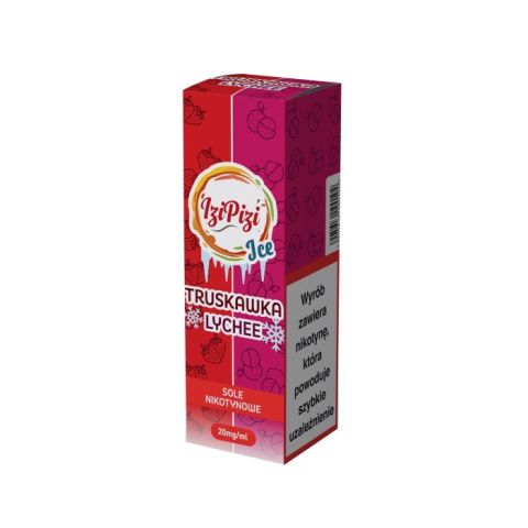 IZI PIZI SALT 10 ML - TRUSKAWKA LYCHEE ICE 20 MG