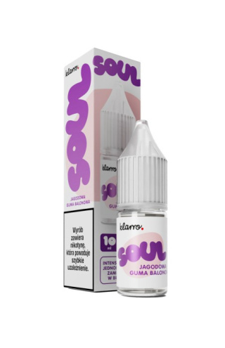 KLARRO SOUL SALT 10 ML - JAGODOWA GUMA BALONOWA 20 MG