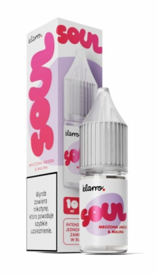 KLARRO SOUL SALT 10 ML - MROŻONA JAGODA MALINA 20 MG