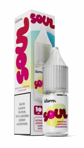 KLARRO SOUL SALT 10 ML - MROŻONA LEMONIADA ŻURAWINOWA 20 MG