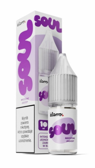 KLARRO SOUL SALT 10 ML - MROŻONE JAGODY 20 MG