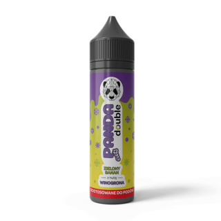 LONGFILL PANDA DOUBLE - ZIELONY BANAN WINOGRONO 10/60 ML