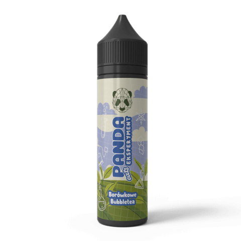 LONGFILL PANDA EKSPERYMENT - BORÓWKOWE BUBBLE TEA 10/60 ML