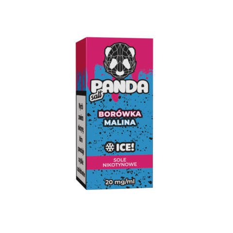 PANDA DOUBLE SALT 10 ML - BORÓWKA MALINA ICE 20 MG