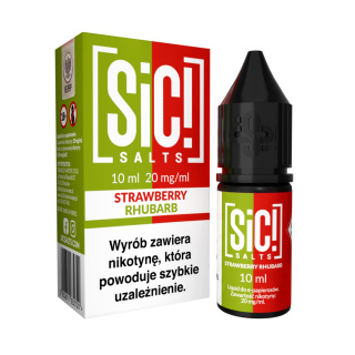 SIC! STRAWBERRY RHUBARB 20 MG 10 ML