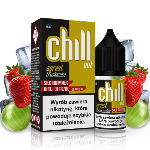 CHILL OUT SALT AGREST TRUSKAWKA ICE 20MG 10ML A26