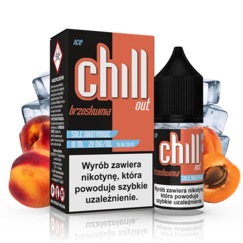 CHILL OUT SALT BRZOSKWINIA ICE 20MG 10ML A26