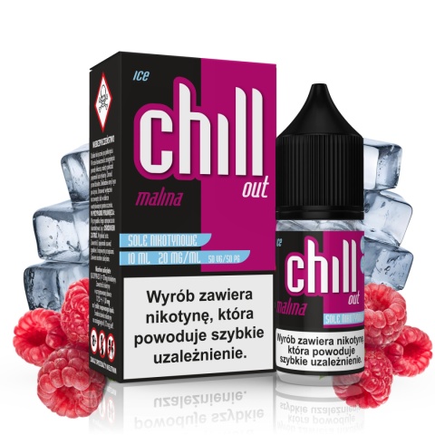 CHILL OUT SALT MALINA ICE 20MG 10ML A26