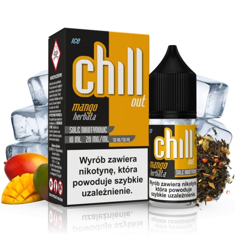 CHILL OUT SALT MANGO HERBATA ICE 20MG 10ML A26