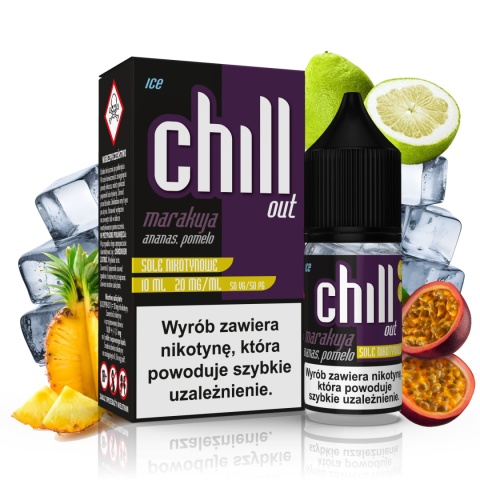 CHILL OUT SALT MARAKUJA ANANAS POMELO ICE 20MG 10ML A26