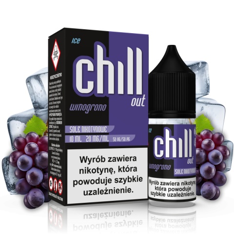 CHILL OUT SALT WINOGRONO ICE 20MG 10ML
