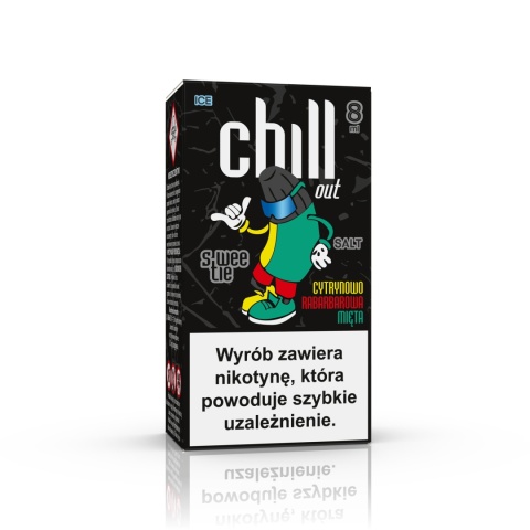 CHILL OUT SWEETIE SALT CYTRYNOWO RABARBAROWA MIĘTA ICE 20MG 8ML A26