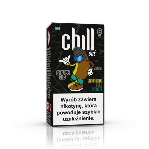 CHILL OUT SWEETIE SALT LIMONKOWA COLA Z MIĘTA ICE 20MG 8ML A26