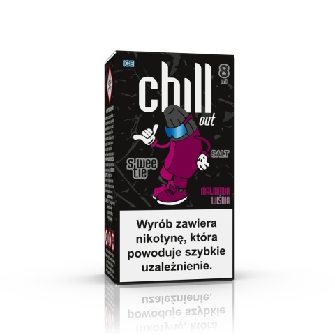 CHILL OUT SWEETIE SALT MALINOWA WIŚNIA ICE 20MG 8ML A26