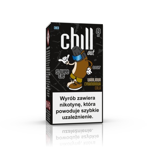CHILL OUT SWEETIE SALT WANILIOWO CYNAMONOWA COLA ICE 20MG 8ML A26