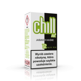 LIQUID CHILL OUT 12 MG 10 ML - KWAŚNE JABŁKO