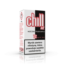 LIQUID CHILL OUT 12 MG 10 ML - MLECZNA TRUSKAWKA