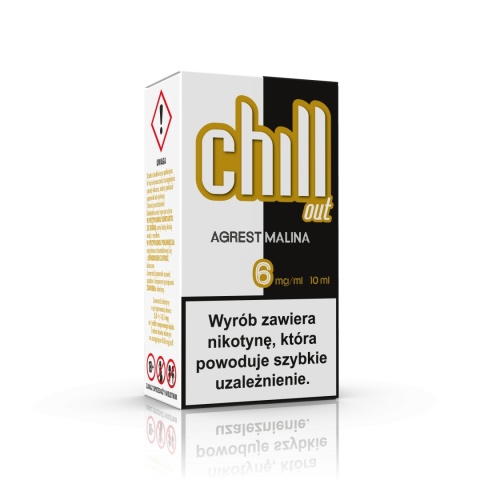 LIQUID CHILL OUT 6 MG 10 ML - AGREST MALINA