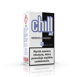 LIQUID CHILL OUT 6 MG 10 ML - NIEBIESKA JAGODA