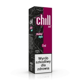 LONGFILL AROMAT CHILL OUT 8/10 ML- MALINA MIĘTA