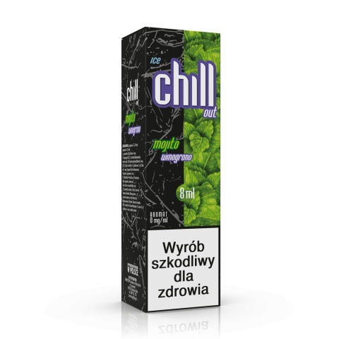 LONGFILL AROMAT CHILL OUT 8/10 ML- MOJITO WINOGRONO A26